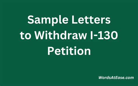 how to cancel green card of spouse|i 130 withdrawal letter sample.